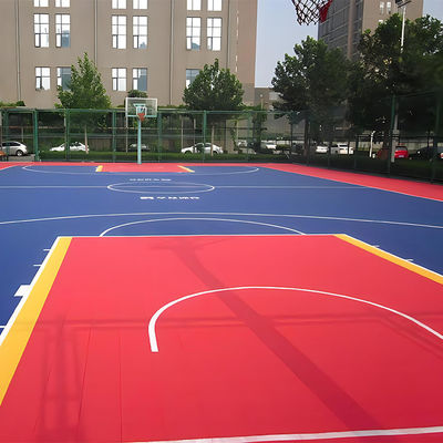 13mm Prefabricated 400 Meter Standard Track Athletic Running Track Surfacing Synthetic Track