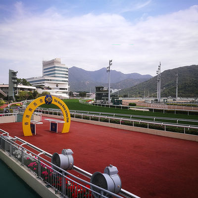 World Athletics Standard IAAF Anti Slip Outdoor Rubber Flooring PU Spray Coat Running Rubber Track