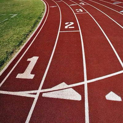 Unisport 9mm-13mm Thickness Full PU Running Track Athletic For Stadium