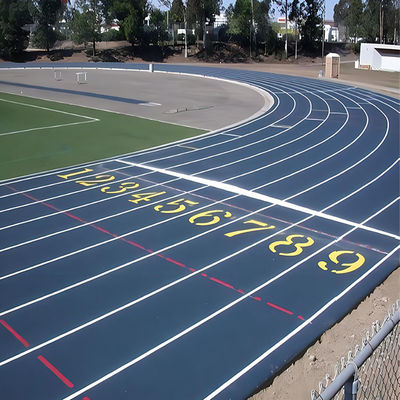 Athletic Track Materials Outdoor Rubber Flooring EPDM Rubber Floor Spray Coat Rubber Running Track