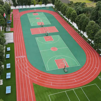 Athletic Track Materials Outdoor Rubber Flooring EPDM Rubber Floor Spray Coat Rubber Running Track