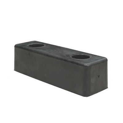 Rubber Accessories Upstand HeACavy Duty Black Rubber Buffer On A Steel Angle Plate For Steel Door