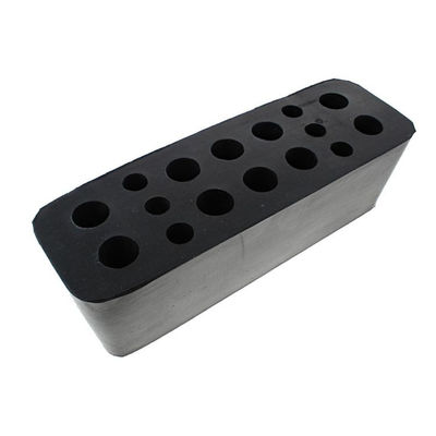 Rubber Accessories Upstand HeACavy Duty Black Rubber Buffer On A Steel Angle Plate For Steel Door