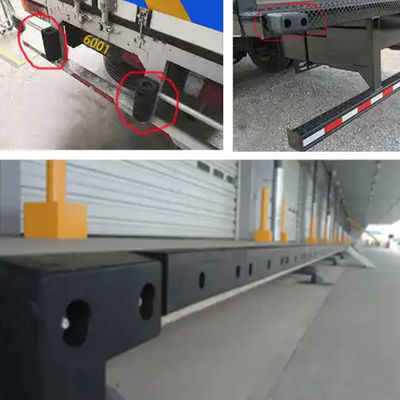 Rubber Accessories Upstand HeACavy Duty Black Rubber Buffer On A Steel Angle Plate For Steel Door