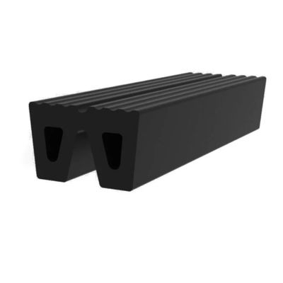 Rubber Accessories Tuff Buff Impact Tuff Buffer Hot Sale Ship Protection Marine D Section Jetty Fender