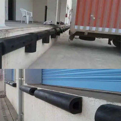 Rubber Accessories Tuff Buff Impact Tuff Buffer Hot Sale Ship Protection Marine D Section Jetty Fender