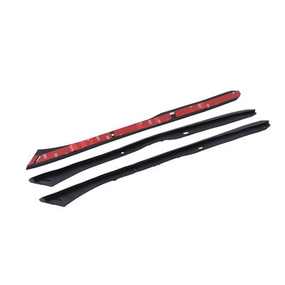8mm*10mm Rubber Accessories Automotive Lamps Rubber Parts Adhesive Black Rubber Strips For Automotive Lamps
