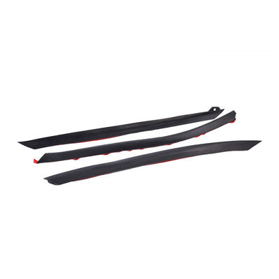 8mm*10mm Rubber Accessories Automotive Lamps Rubber Parts Adhesive Black Rubber Strips For Automotive Lamps