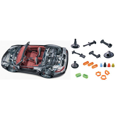 Rubber Accessories  Automotive Wiring Harness Rubber Parts Automotive Connector Rubber Sealing Ring
