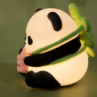 Cute Panda Night Light, Led Squishy Novelty Animal Night Lamp, 3 Level Dimmable Nursery Nightlight
