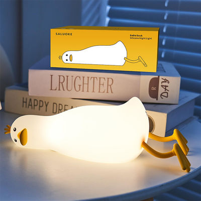 3500K Cute Silicone Duck Lamp LED Baby 7 Colors Kids Night Lamp
