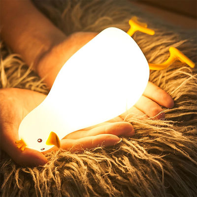 3500K Cute Silicone Duck Lamp LED Baby 7 Colors Kids Night Lamp