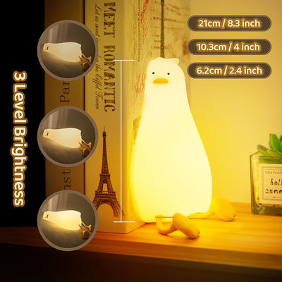 3500K Cute Silicone Duck Lamp LED Baby 7 Colors Kids Night Lamp