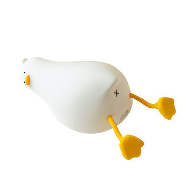Cute Bedroom Silicone Night Lamp Rechargeable Nursery Nightlight Timer Function Bedside Lamp