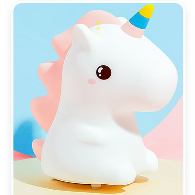 Touch Sensor Color Changing Baby Lamp Sleeping Light Rainbow Unicorn Silicone Night Lamp For Kids Bedroom Special Gift