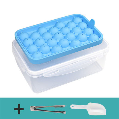 Ice Cube Tray Easy-Release Ice Cube Trays For Freezer, Diy Homemade Round Ice Cubes For Whiskey, Cocktails, Coffee
