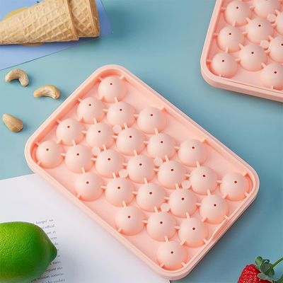 Wholesale Bpa Free Diy Maker Pp Ice Cream Mould With Lid Whiskey Ice Mold Cube Tray
