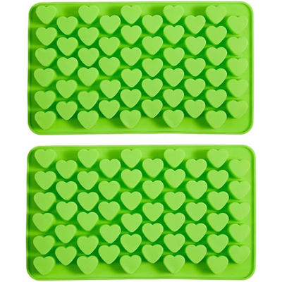 Mini Heart Shape Silicone Gummy Molds With Dropper, Findtop Chocolate Mold Silicone Cake Molds For Baking Chocolate