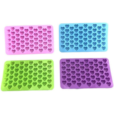 Mini Heart Shape Silicone Gummy Molds With Dropper, Findtop Chocolate Mold Silicone Cake Molds For Baking Chocolate