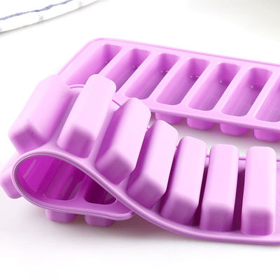 Strip Shape Silicone Ice Cube Mould For Freezer Whiskey Cocktail And Drink
