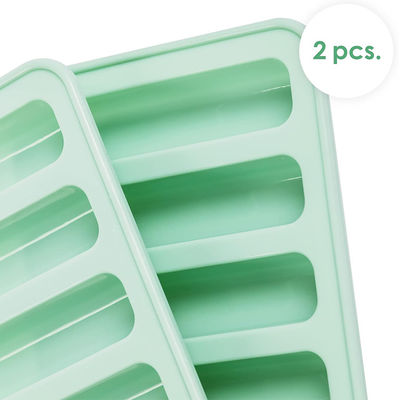 Finger Shaped Silicone Mold 4 Packs 10 Cavities Rectangle Chocolate Bar Mold For Croquette, Dog Treats Crayons Ice