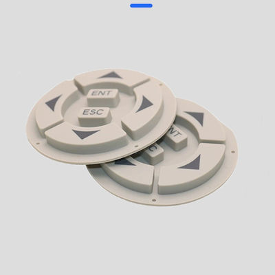 Silicone Rubber Keypad Game Controller Button With Printing Customized Logo by Mental Conductive