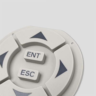Silicone Rubber Keypad Game Controller Button With Printing Customized Logo by Mental Conductive
