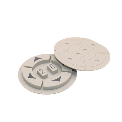Silicone Rubber Keypad Game Controller Button With Printing Customized Logo by Mental Conductive