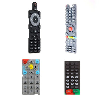 Silicone Rubber Keypad Remote Control Customization Home Appliances Remote Control Silicone Rubber Keypads