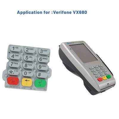 POS Keypad Verifone VX510 VX520 VX610 VX670 VX680 Silicone Key Pad