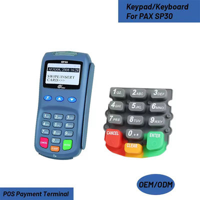POS Keypad Verifone VX510 VX520 VX610 VX670 VX680 Silicone Key Pad