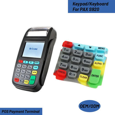 POS Keypad Verifone VX510 VX520 VX610 VX670 VX680 Silicone Key Pad