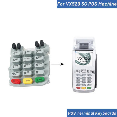 POS Keypad Verifone VX510 VX520 VX610 VX670 VX680 Silicone Key Pad