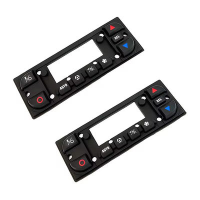 Rubber Silicone Molded Keypad Auto Parts Air Conditioning Silicone Keypad Button Auto Refrigeration Button Pad