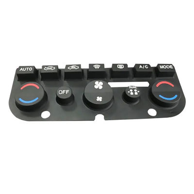 Rubber Silicone Molded Keypad Auto Parts Air Conditioning Silicone Keypad Button Auto Refrigeration Button Pad