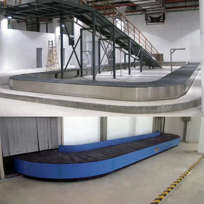Large Rubber Mats Black Wearproof Rubber Baggage Airport Conveyor Conveyor Belt For Airport Carousel