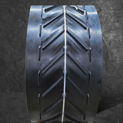Stone Crusher Herringbone Rubber Mat Big Airport Baggage Dough Sheeter Pattern Rubber Conveyor Belt
