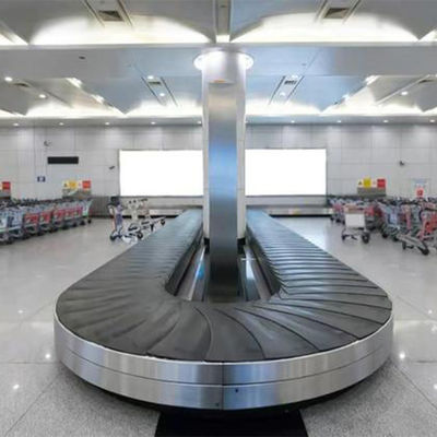 Black Rough Top Airport Baggage Large Rubber Mats Rubber Conveyor Belt