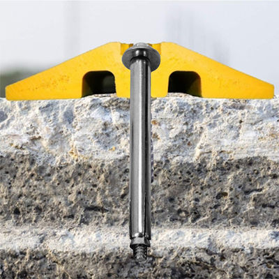 Large Heavy Duty Rubber Speed Bumps 2 Pack 2 Channel 22000lbs Load Capacity 40" Long Reductores Velocidad With 6 Bolt