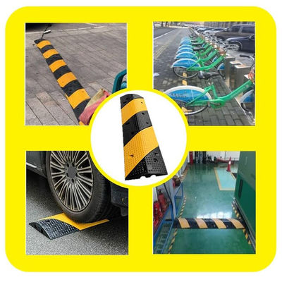 Rubber Cable Chute Speed Bump Cable Protection Groove Pressure Plate Indoor Outdoor Traffic Wire Over Wire Plate