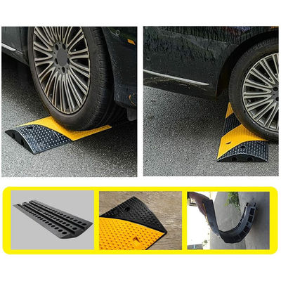Rubber Cable Chute Speed Bump Cable Protection Groove Pressure Plate Indoor Outdoor Traffic Wire Over Wire Plate