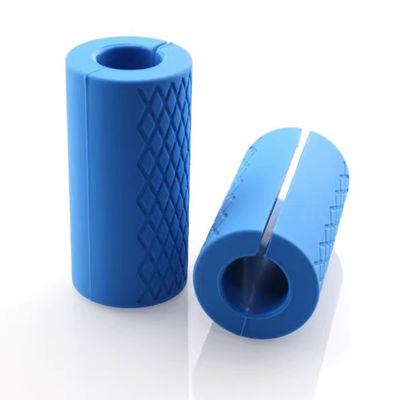 Thick Grips For Dumbbell And Barbell, 1.9-In Axle Bar Adapter For Weightlifting And Strength Training