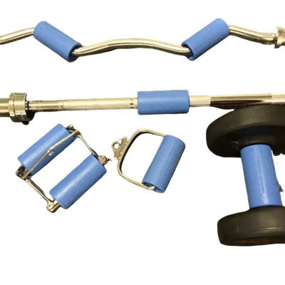 Silicone Rubber Barbell Grips For Weight Lifting Cable Attachments & Fitness Training