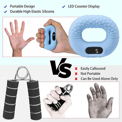 Silicone Grip Training Device Grip Strengtheners Hand Exerciser Squeezer Gripper For Muscle Training