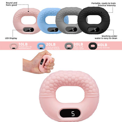 Smart Silicone Grip Ring Counting Games Finger Grip APP Remote Control Forearm Muscle Strengthening Waterproof Device