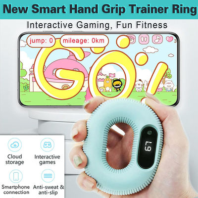 Page Turning Grip Ring Bluetooth Connection Brush Jitterbug Video Silicone Hand Strength Exercise Grip Counter Grip Ring