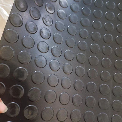 E-Purchasing 3mm Thick Rubber Floor Rubber Mat 16.4 X 3.3 Fts Rubber Stall Mats Heavy Duty Coin-Grip Pattern
