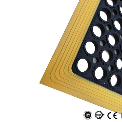 Anti Fatigue Rubber Floor Mat Non-Slip Restaurant Mat For Floors Bar Drainage Mat