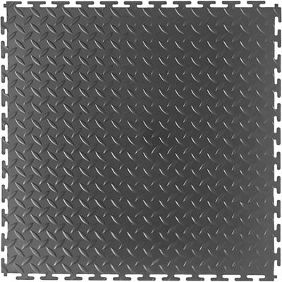 Home Rubber Gymnasium Flooring ‎18.38 X 18.38 X 0.19 Inches Interlocking Rubber Tiles EPDM Raw Material