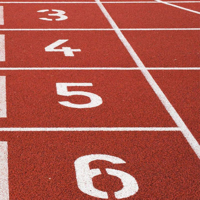 13mm Prefabricated 400 Meter Standard Track Athletic Running Track Surfacing Synthetic Track